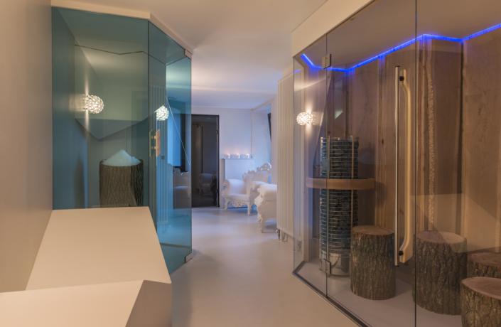 Spa du Sōzō Hôtel à Nantes avec sauna, hammam, ice room et douche sensorielle design