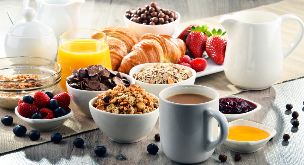 Breakfast offered